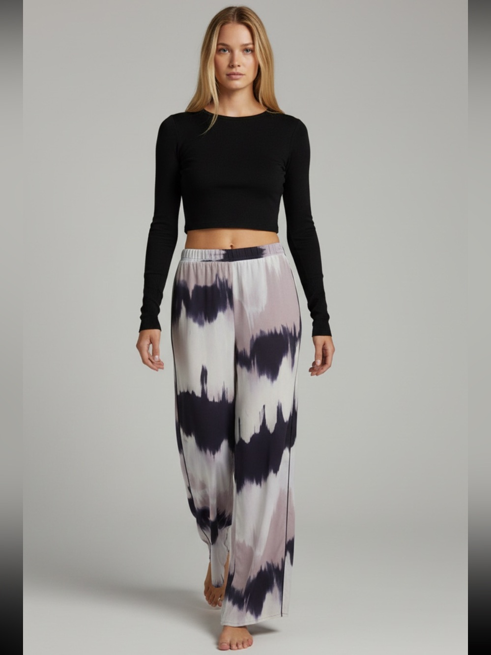 Bebe’ 90’s wide leg palazzo pants